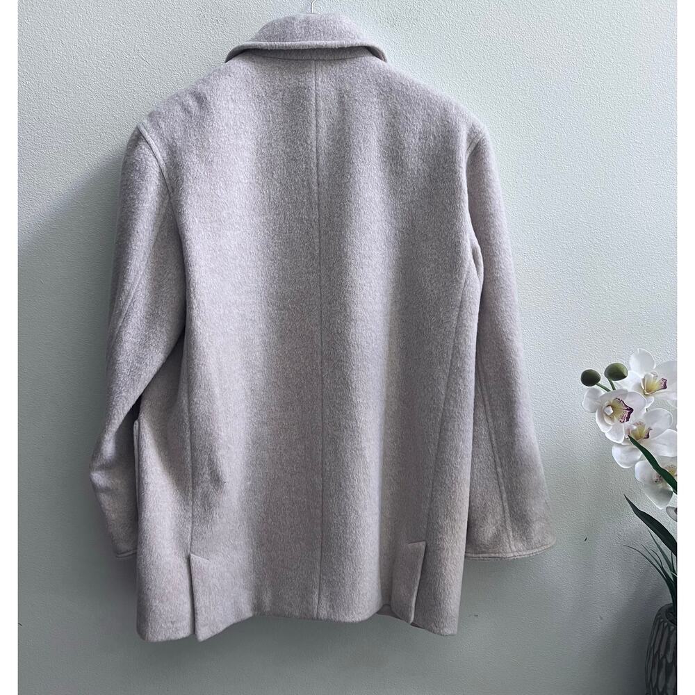 Vintage Albert Nipon Wool & Mohair Cream Ivory Ja… - image 2